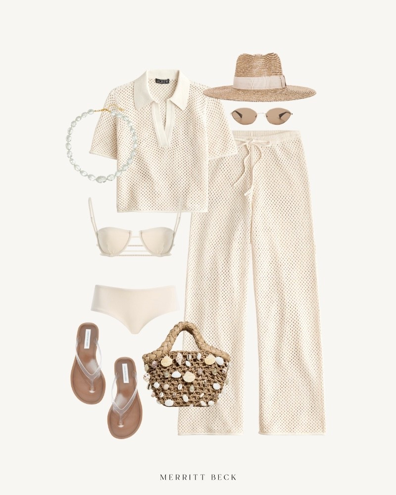 A neutral look for a day at the beach! 

#LTKootd
