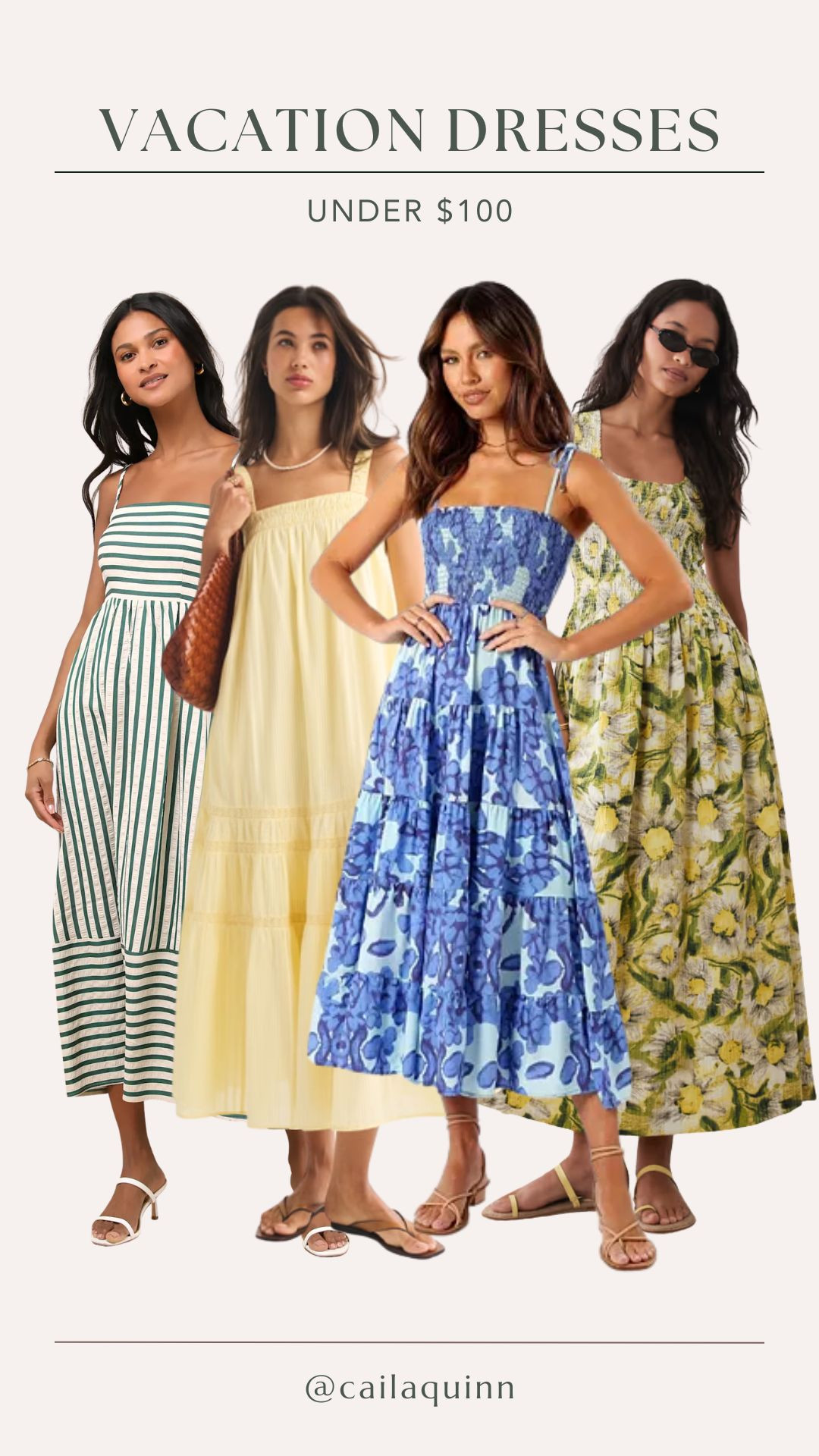 The cutest summer dresses under $100! 

 #LTKdayinmylife #LTKgrwm #LTKootd