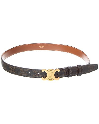 Triomphe Coated Canvas Belt | Rue La La