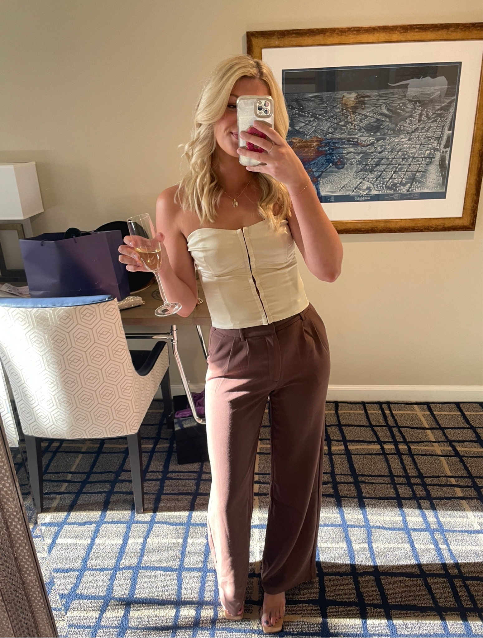 Tailored pants. On sale use code DENIMAF 