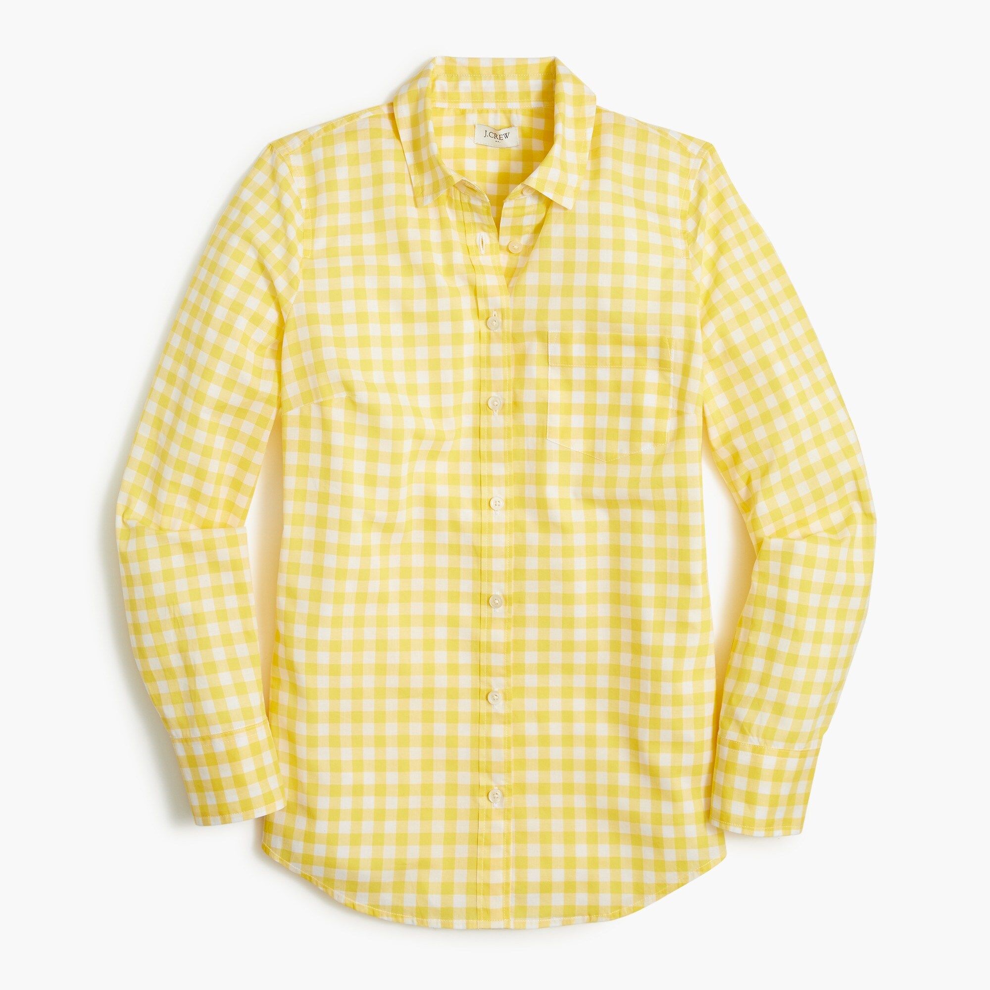 Gingham lightweight cotton shirt in signature fit | J.Crew Factory