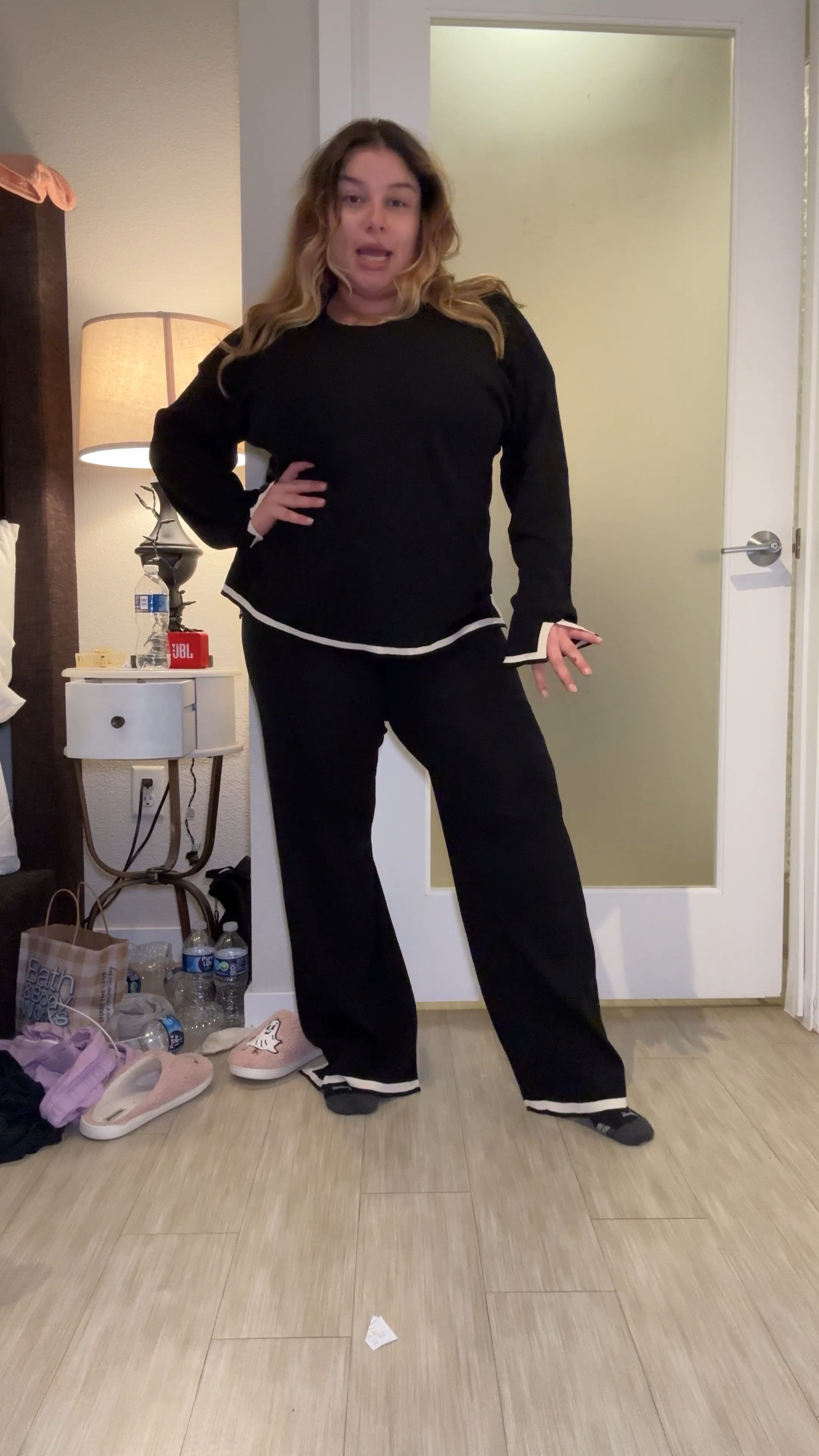 So cozy 🤍🖤 
Size: XXL 


#LTKMidsize #LTKSeasonal #LTKPlusSize