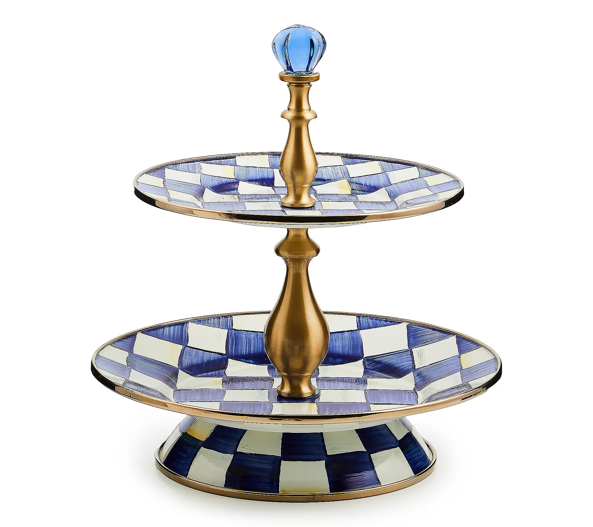 MacKenzie-Childs Two-Tier Sweets Stand | QVC