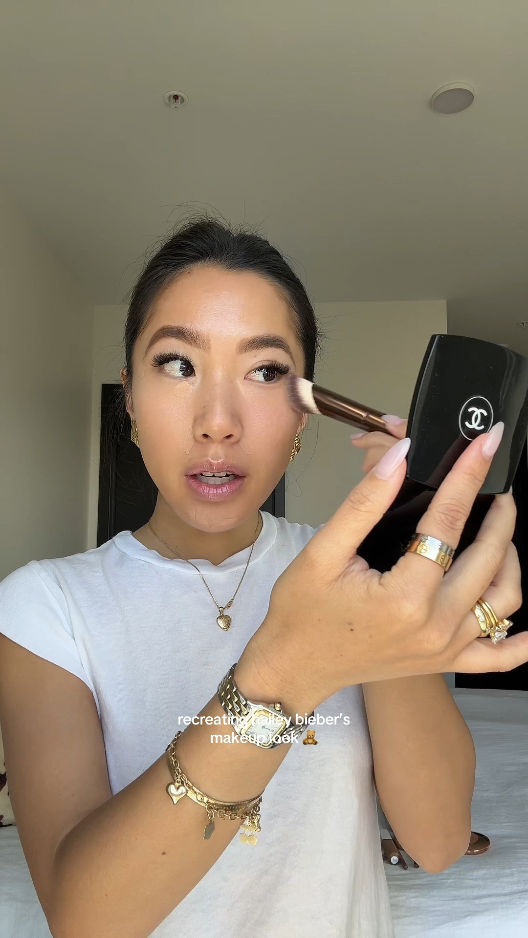 angled foundation and concealer brush 🤎  