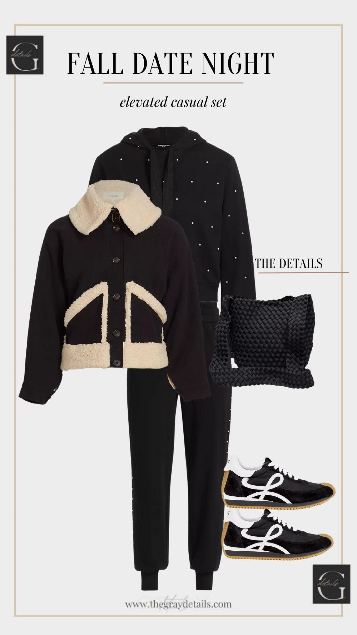 Casual fall date night look, fall bag, fall sneaker, jogger set

#LTKHoliday #LTKover40 #LTKstyletip