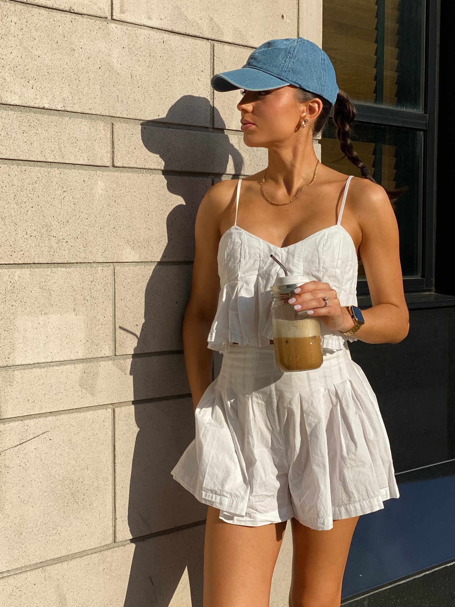 Loving this matching set for the summer 🤍

#LTKunder100 #LTKSeasonal