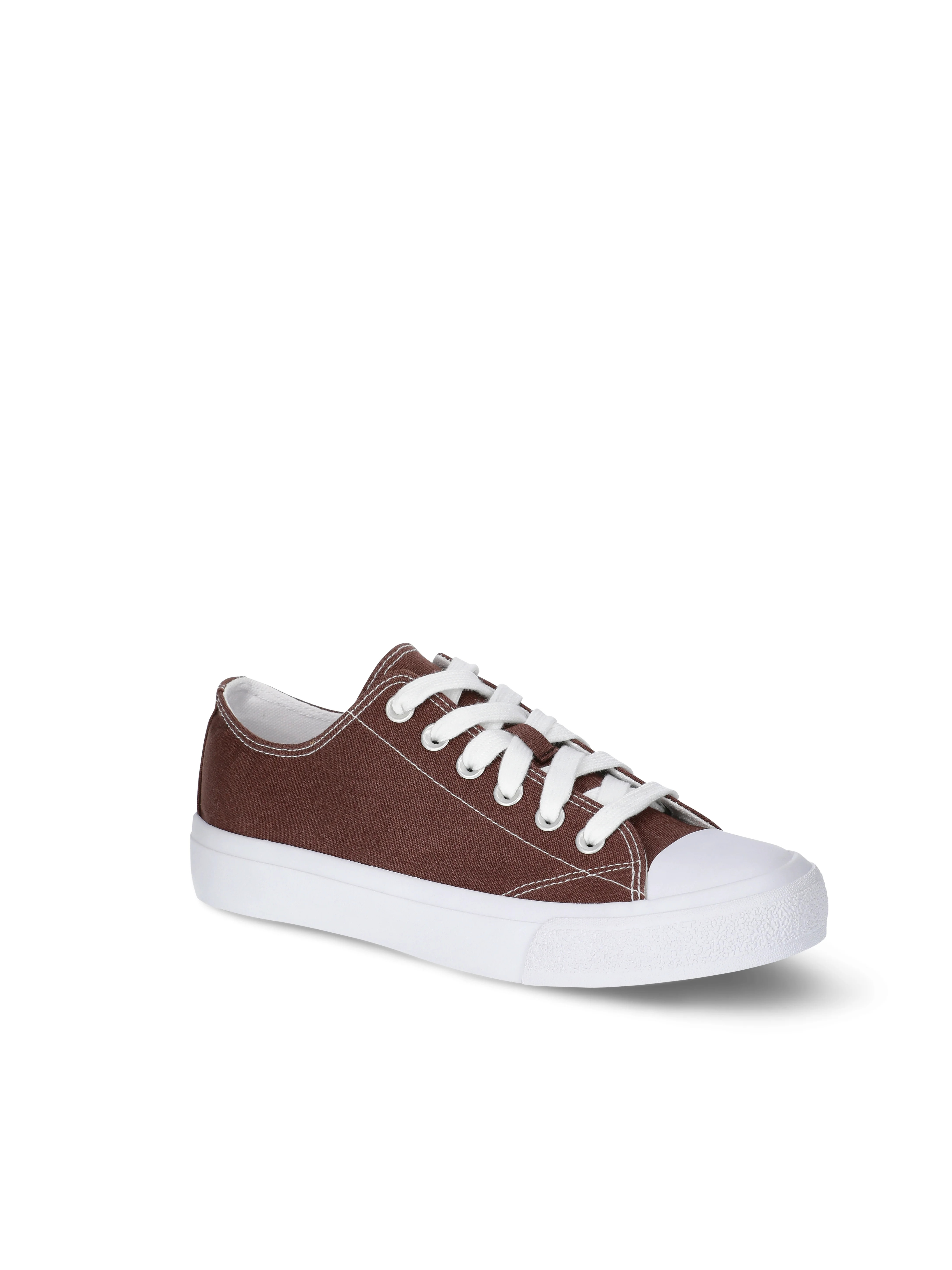 No Boundaries Classic Lace-Up Casual Sneakers, Women's | Walmart (US)