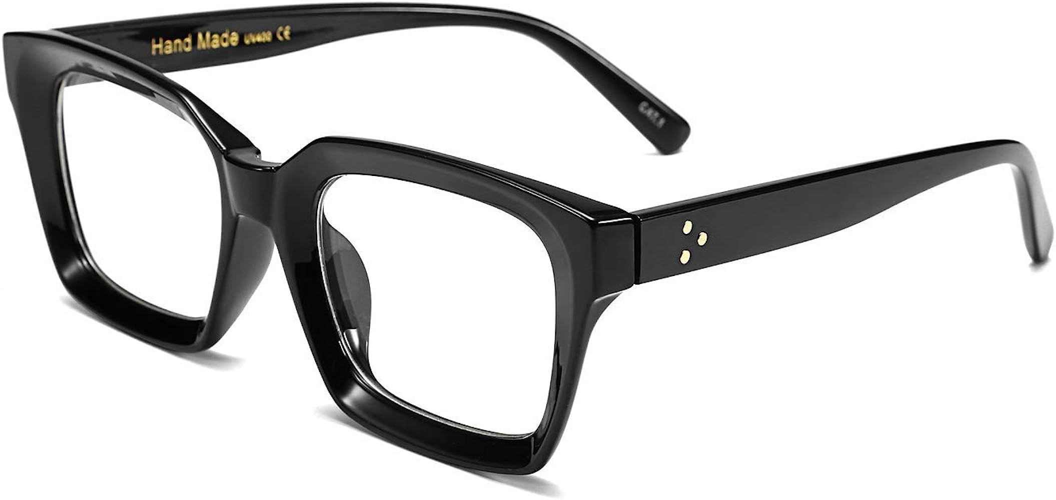 FEISEDY Classic Square Eyewear Non-prescription Thick Glasses Frame for Women B2461 | Amazon (US)