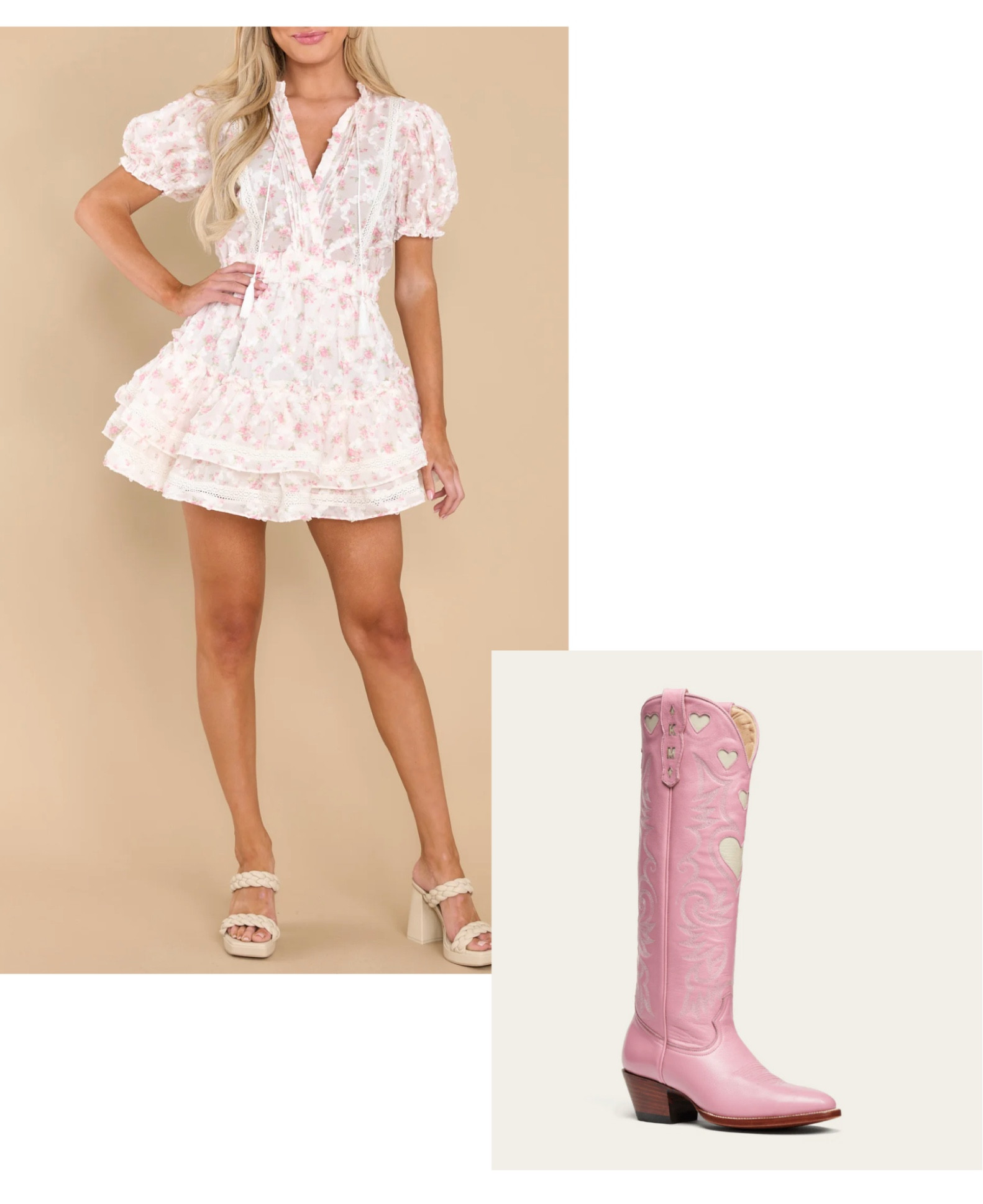 Pink cowboy boots 

#LTKstyletip #LTKshoecrush