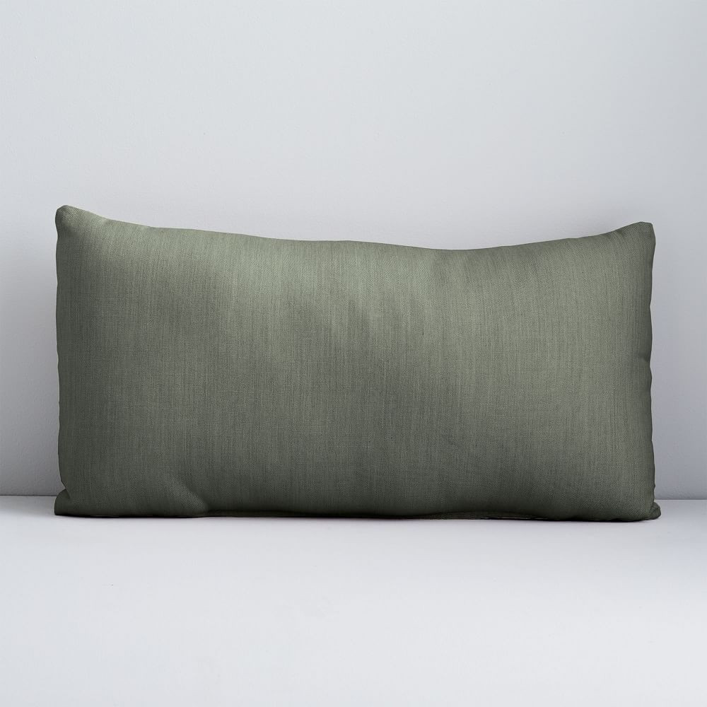 Sunbrella Solid Indoor/Outdoor Cast Pillows | West Elm (US)