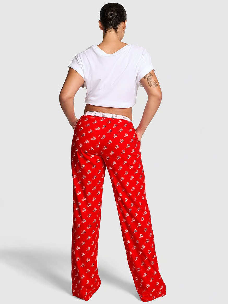 Buy Flannel Long Pajama Set, Deep Forest/ Black Plaid - Order Pajamas Sets online - Victoria's Se... | Victoria's Secret (US / CA )