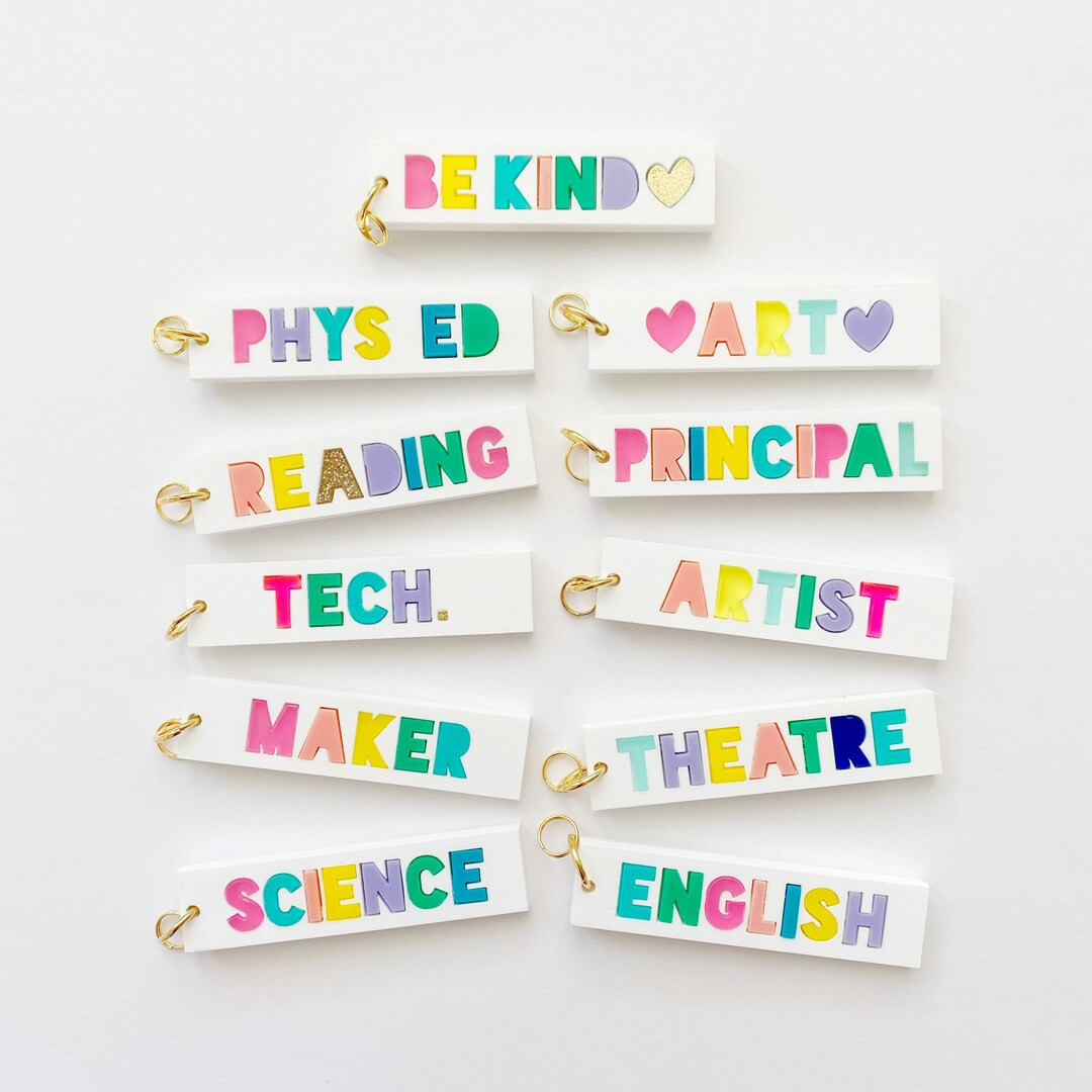 Subject Charm | Etsy (US)