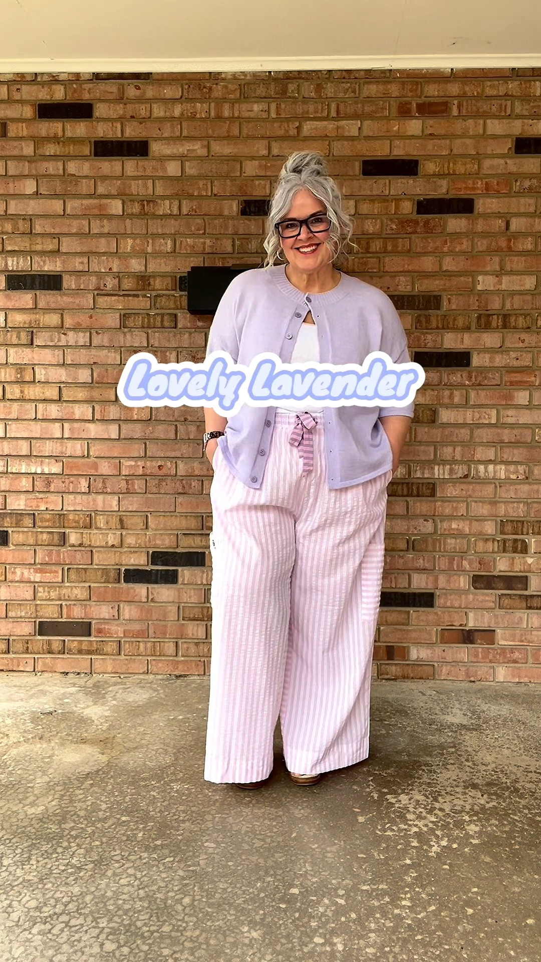 So comfy and pretty! Wearing XL in the cardigan and pants. 
#over50fashion #OOTD #over50style #dopaminedressing #over50club 

#LTKOver40 #LTKMidsize #LTKootd