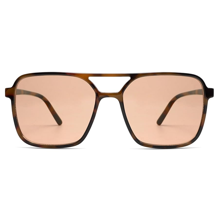 SOJOS Trendy Vintage Aviator Square Sunglasses For Womens Mens Retro 70s UV400 Women Sun Glasses ... | Amazon (US)