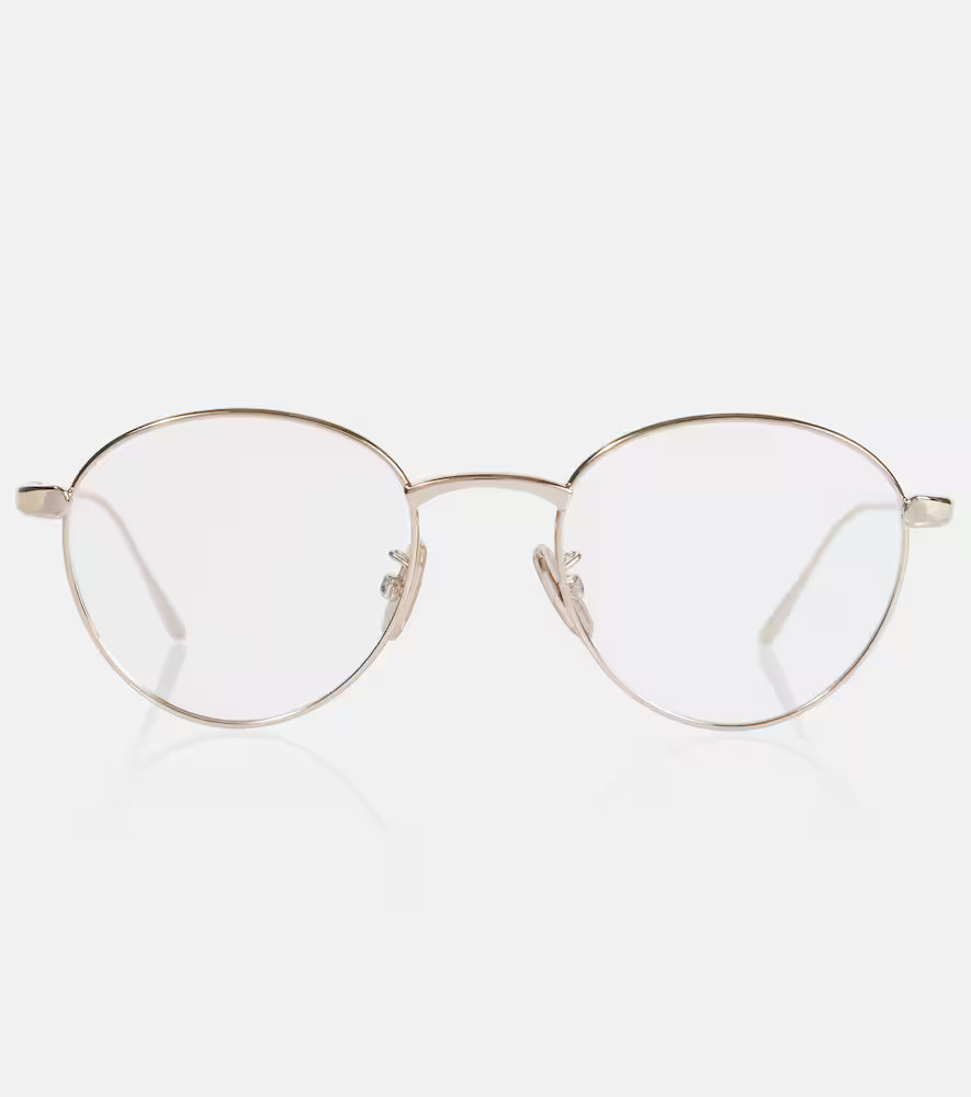 Loewe Slim round glasses | Mytheresa (UK)