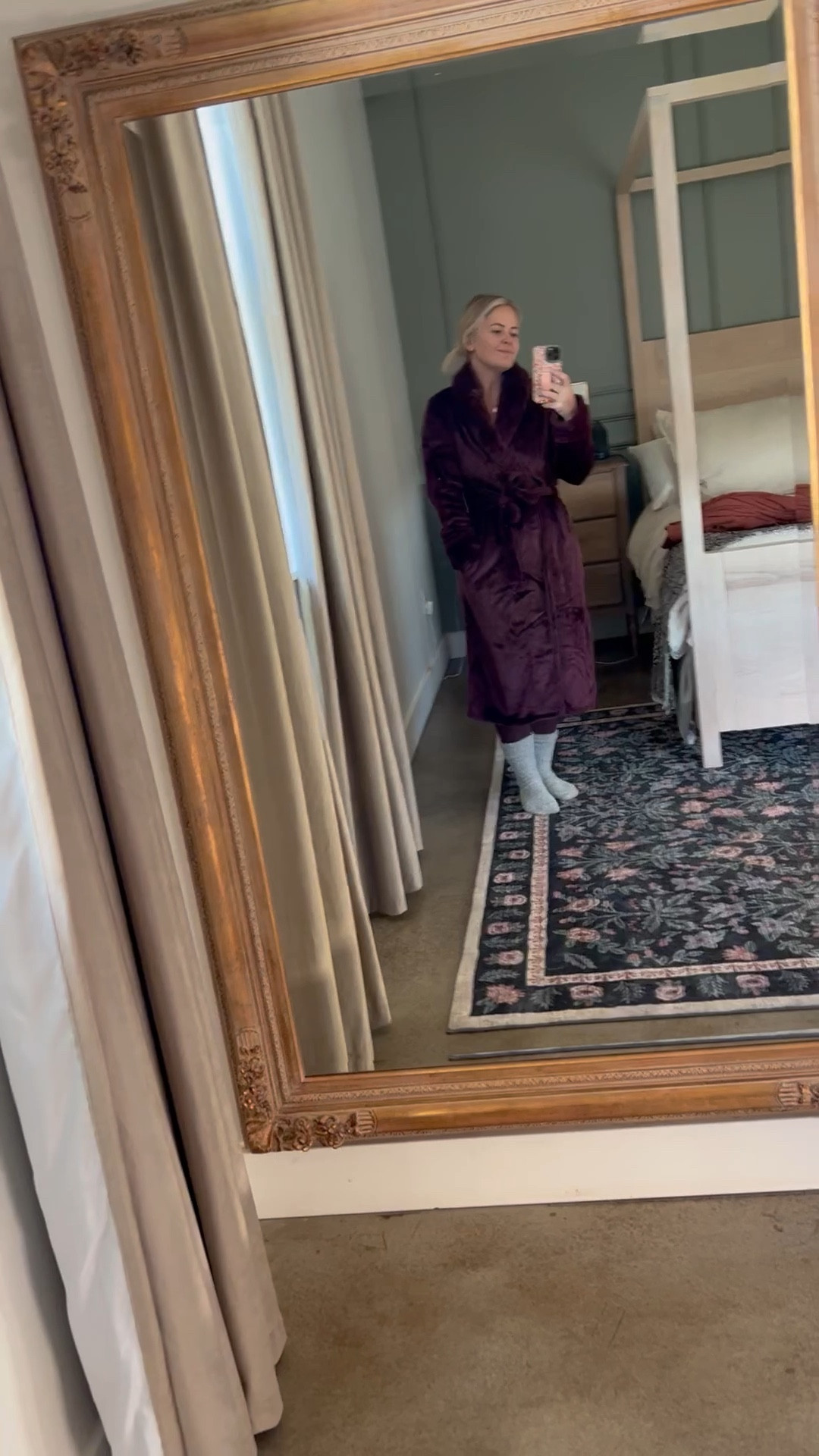 Walmart cozy & beautiful robe alert!! 

#LTKGiftGuide #LTKHoliday #LTKSeasonal