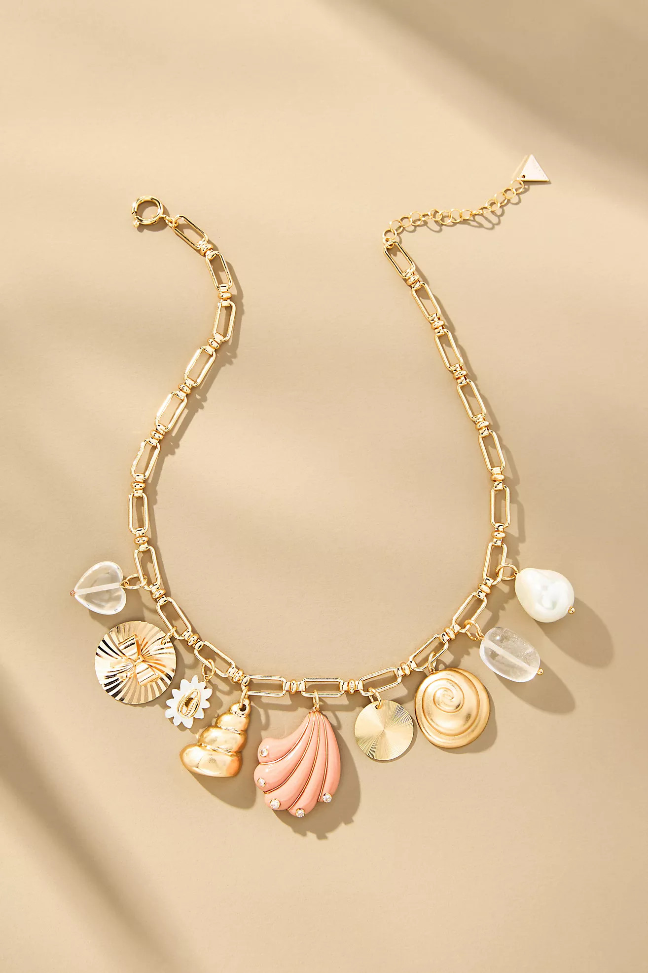Assorted Shells Charm Necklace | Anthropologie (US)