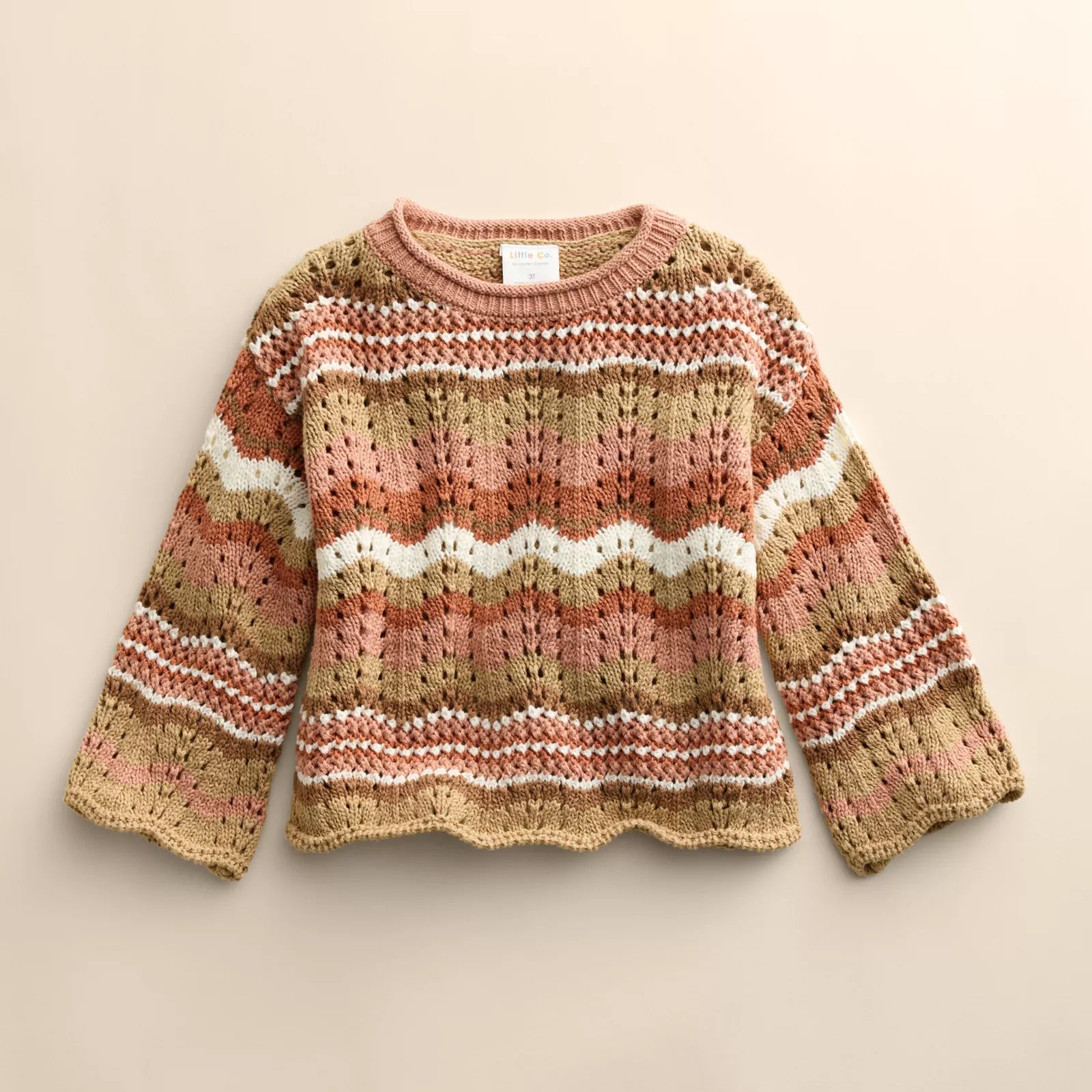 Baby & Toddler Little Co. by Lauren Conrad Long Sleeve Crochet Sweater | Kohl's