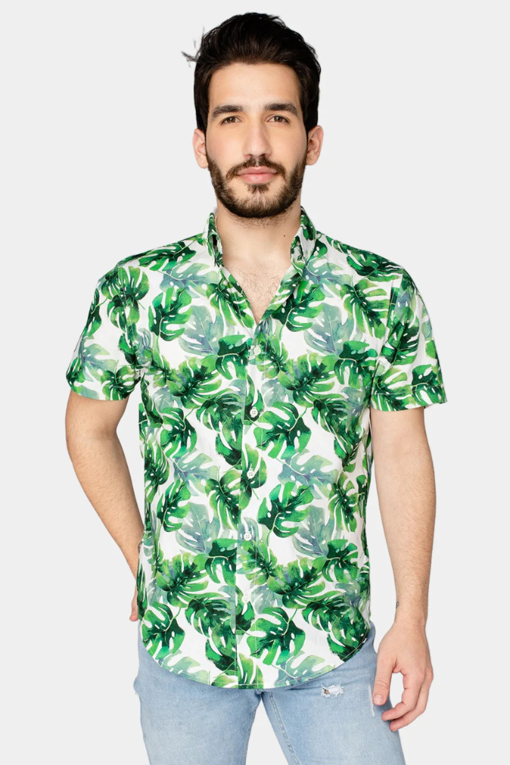 Robert Button Down Dress Shirt - Maui | BuddyLove