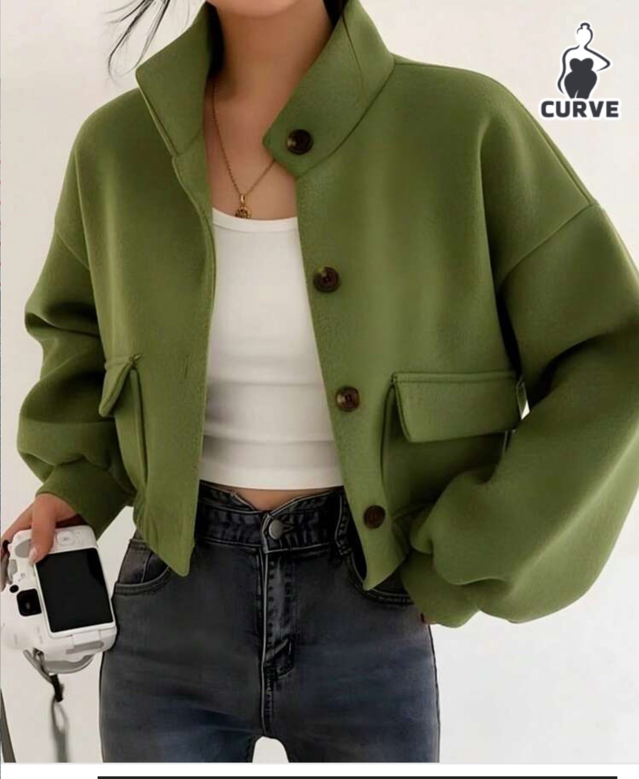 Fall jacket.

#LTKMidsize #LTKPlusSize #LTKStyleTip