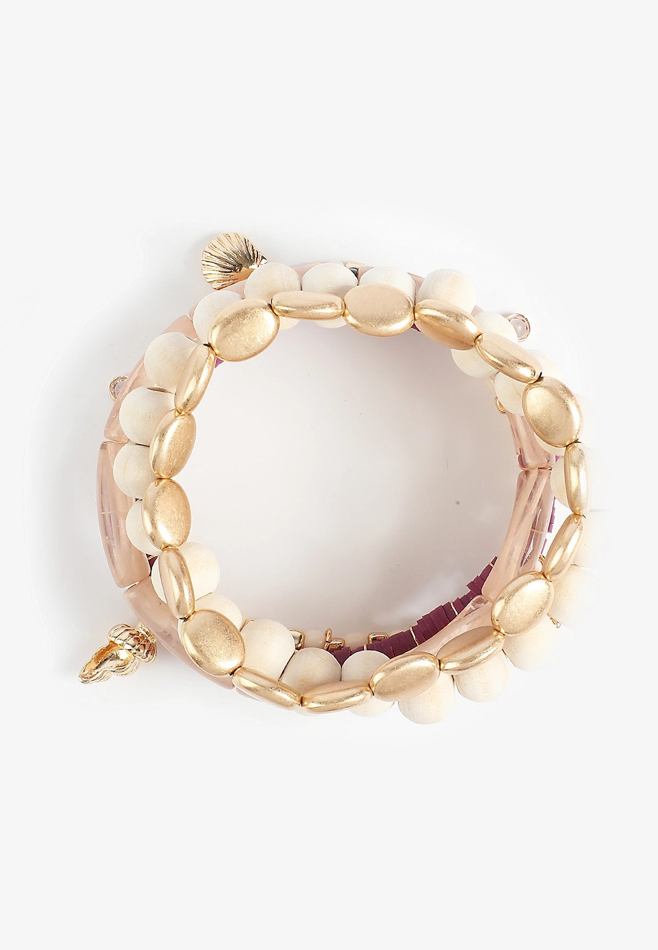 Mixed Bead Stretch Bracelet Set | Maurices
