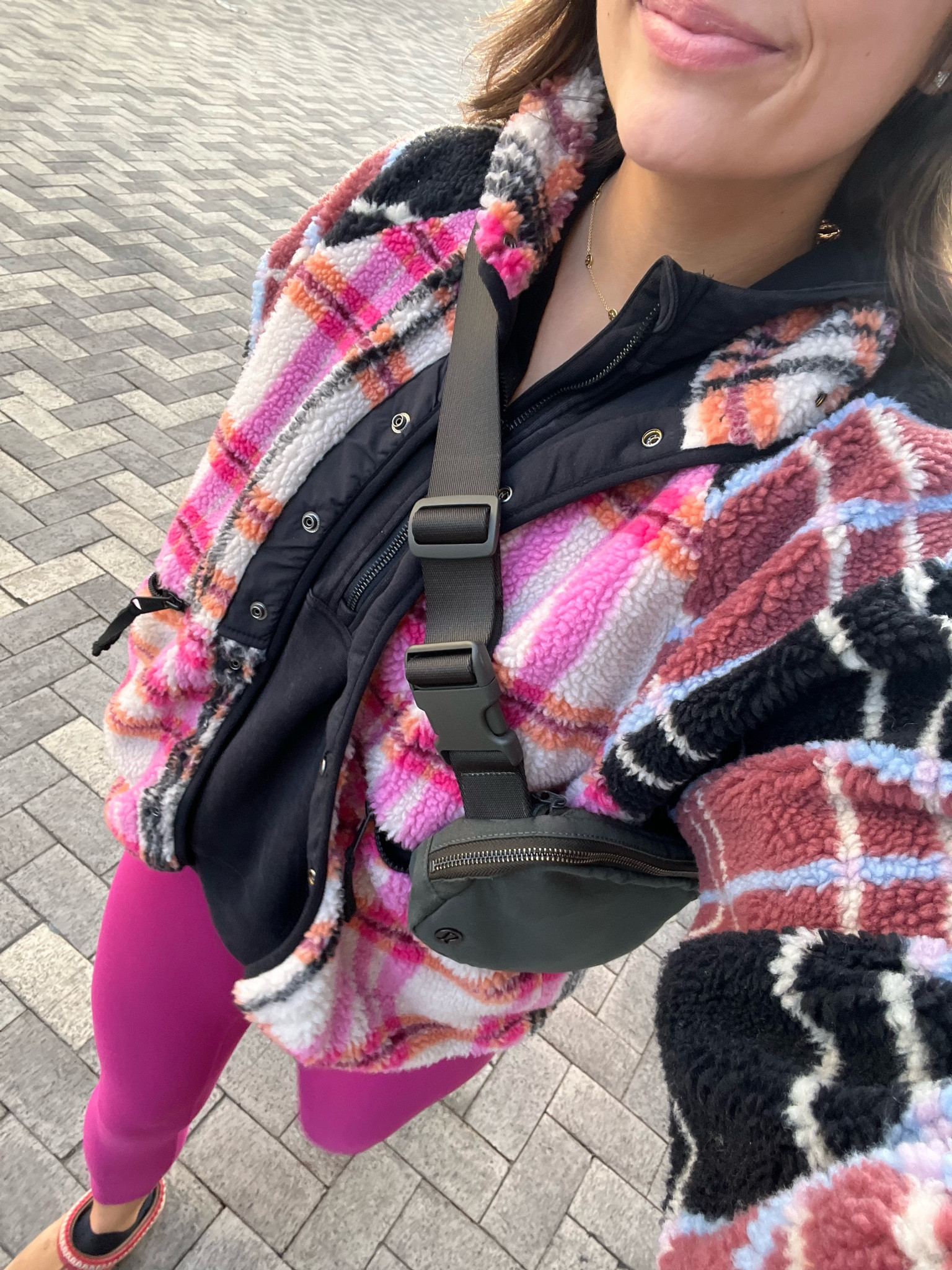 This hit the slopes Sherpa jacket from Free People movement is truly one of my favorite jackets of the season. I bought one of these three years ago when they launched and were constantly, so got another print this year. Super warm, and just easy to throw on. I love throwing this on over gym clothes or for a workout class! 

This is one of the only Free People pieces I size up in because everything runs so big lol. I have a large in this, and I’m normally a medium, it definitely runs short so I would recommend sizing up! 

#LTKstyletip #LTKfitness #LTKSeasonal