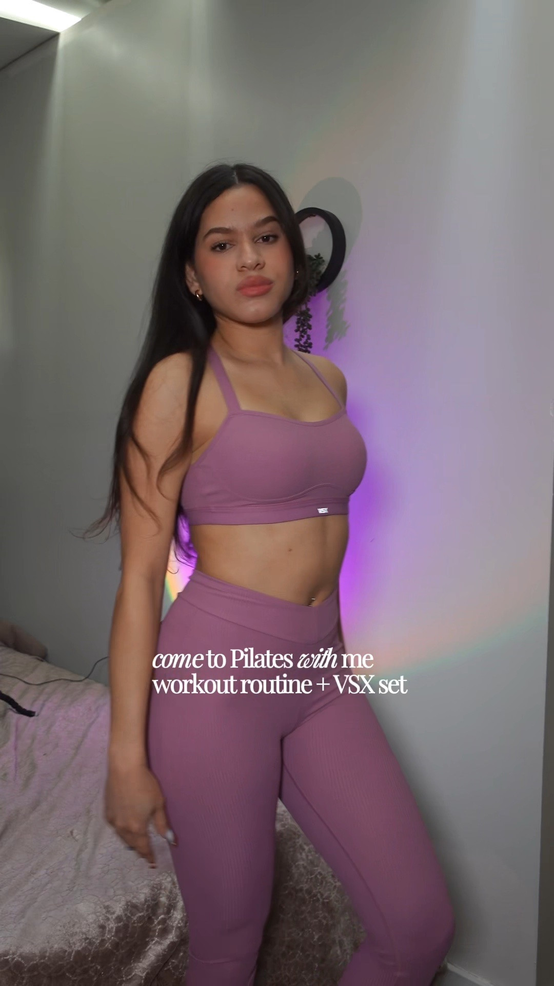 Current favorite Pilates set 💜So comfortable, flattering, and easy to wear from Pilates to errands. I need every color.🤭 @victoriassecret  

#LTKfitnessgoals #LTKActive #LTKdayinmylife