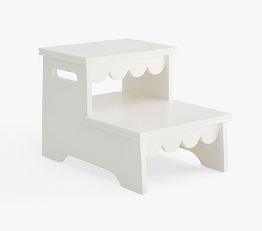 Scallop Double Step Stool | Pottery Barn Kids