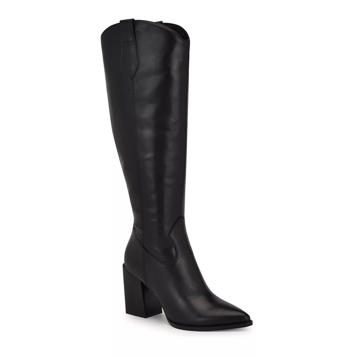 Nine West Bromwel Women's Pointy Toe Block Heel Dress Boots | Kohl's