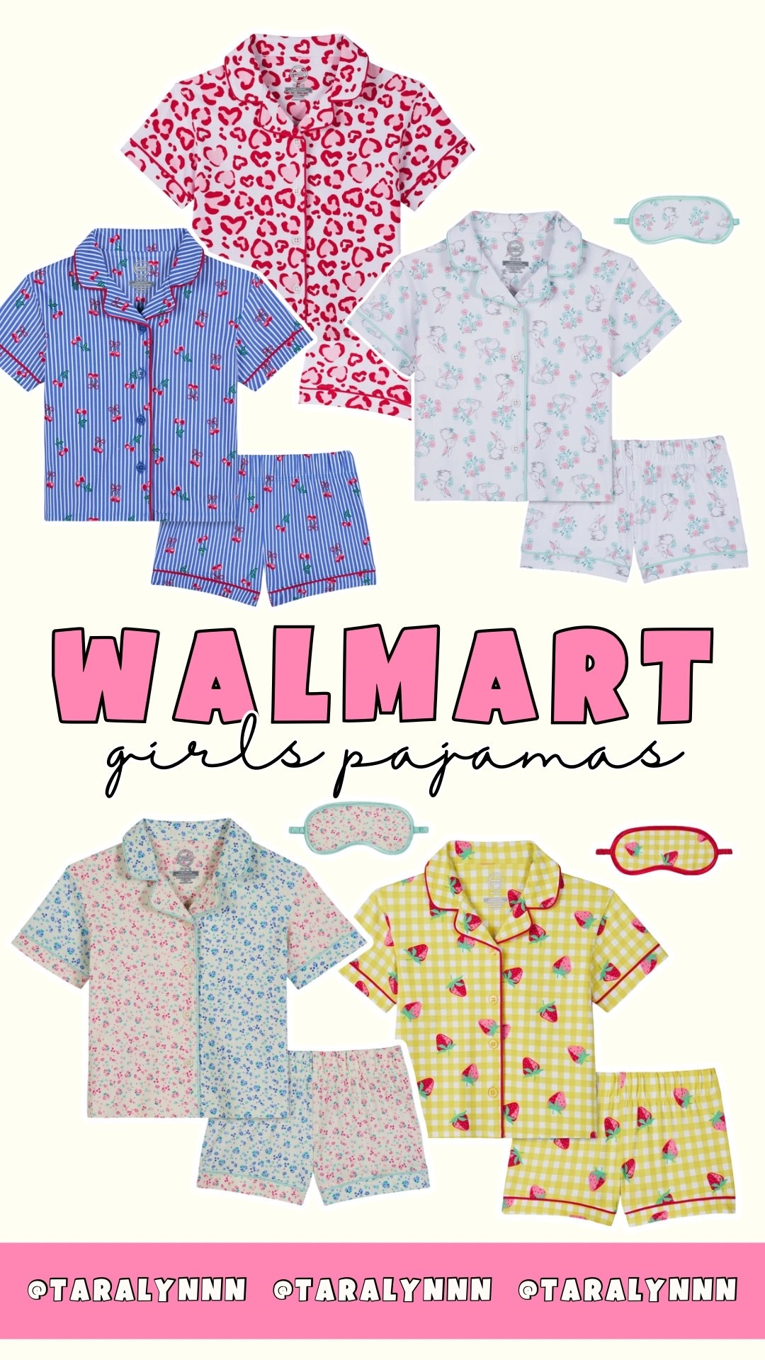Walmart NEW Girls Pajama Sets ☁️ $15 and so many cute prints for spring! 

#walmart #new #girls #pajama #set #pj #kids #spring #walmartkids #walmartclothing

#LTKmomlife #LTKKids