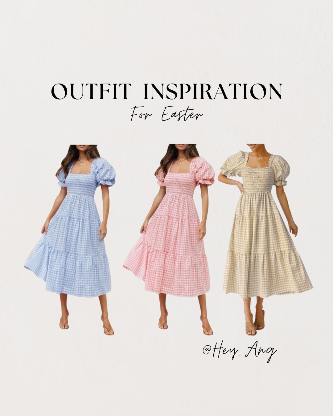 I love this dress for Easter. The puff sleeve is fun and the length is perfect. Comes in other colors. 

#LTKTall #LTKSeasonal