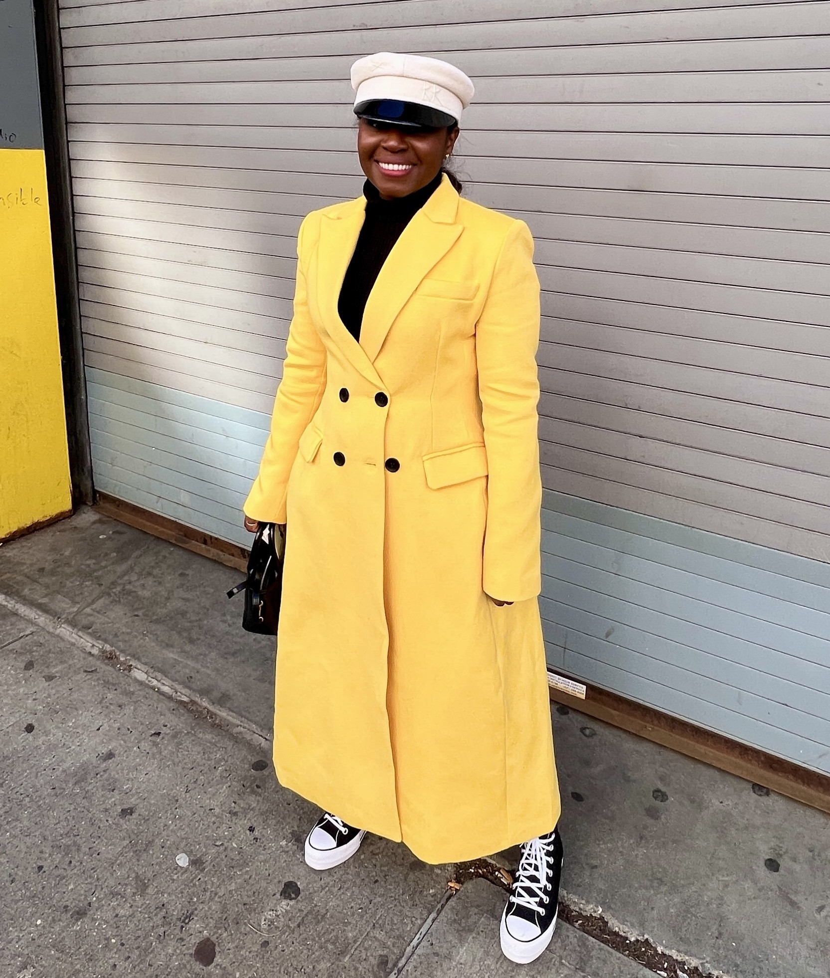 I love a statement coat esprit it’s a bright color. This beautiful double breasted beauty is from Ciao By CC. Unfortunately it’s sold out but I linked some options varying on price 

#LTKU #LTKstyletip #LTKSeasonal