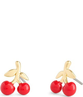 Vintage Charms Cherry Stud Earrings | Dillard's