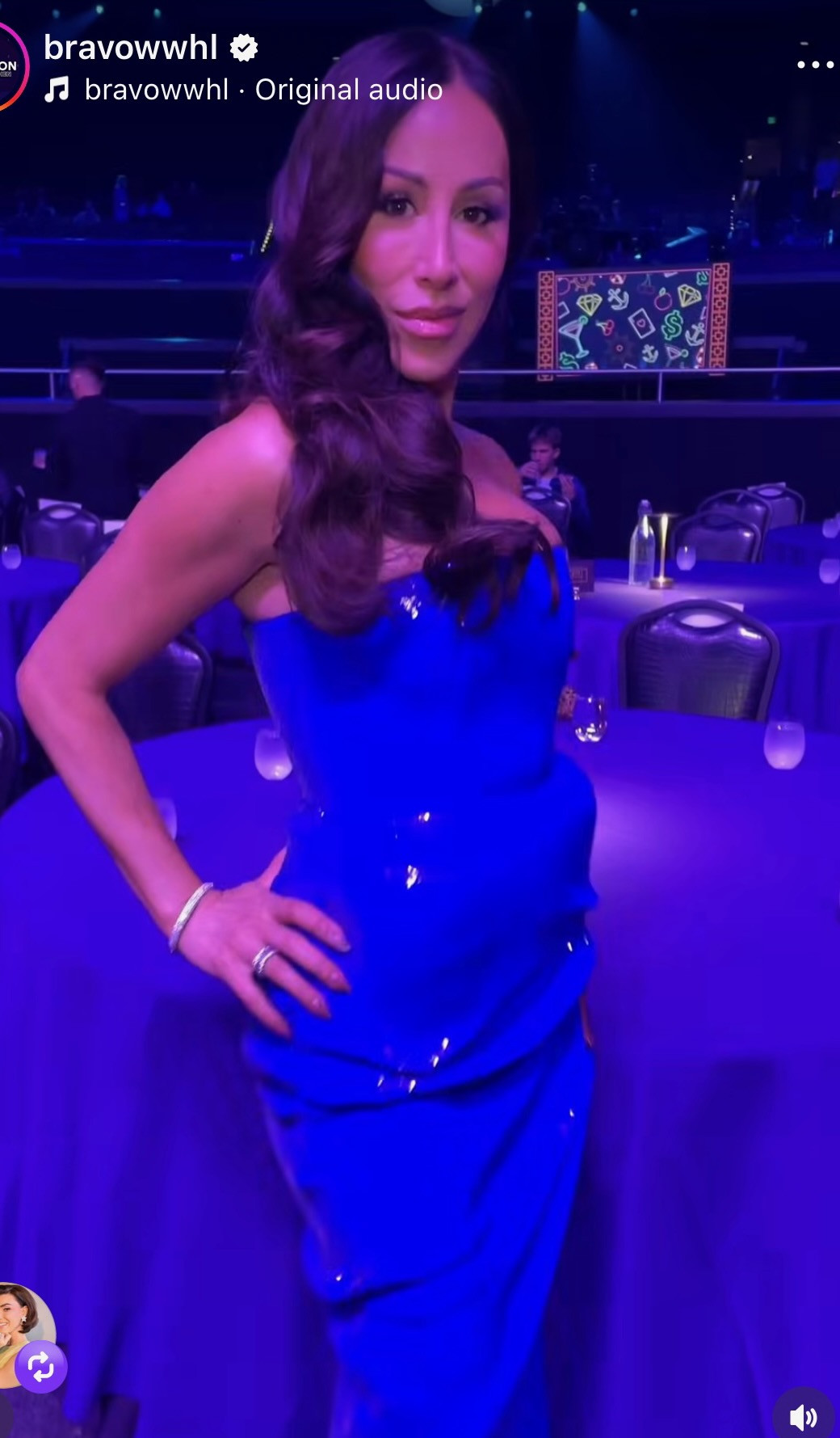Bravocon 2025 - This blue sequin number from David Koma was seen on both Angie Katsenevas and Ashley Darby 

 #LTKHoliday #LTKgrwm #LTKootd