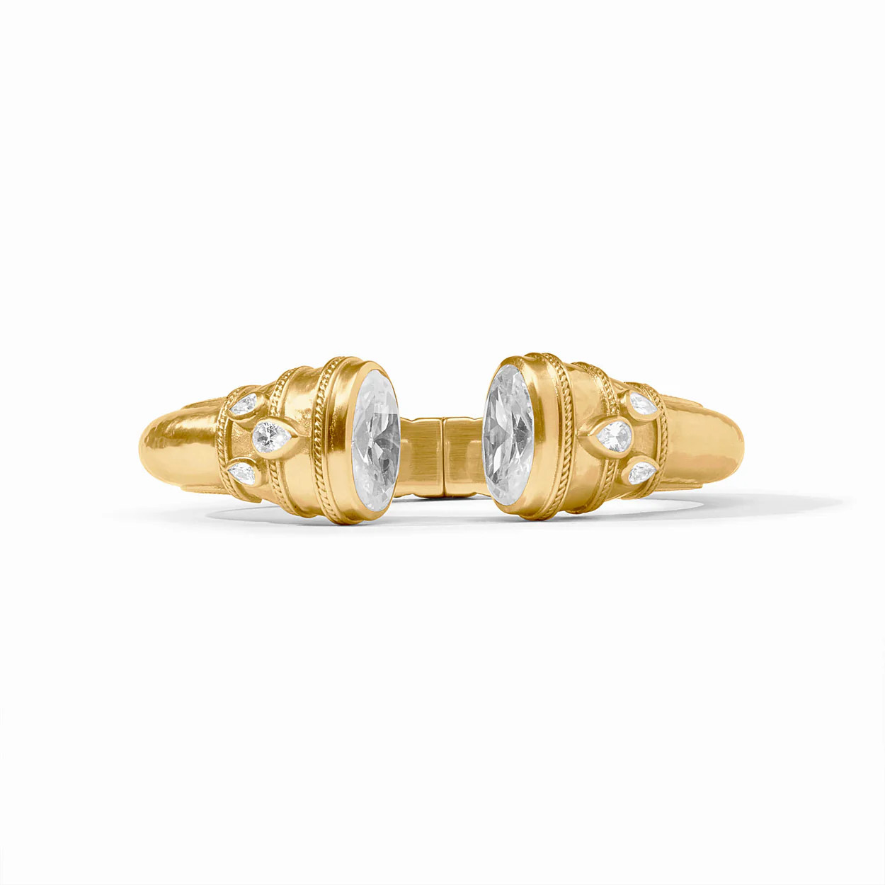 Julie Vos Cuff, Wedding Accessories, Workwear Accessories, Cannes Hinged Cuff Bracelet | Julie Vos | Julie Vos