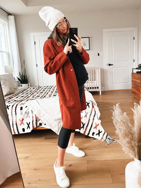 Love a good Amazon fashion find , especially when it feels like expensive quality materials 🤍
.
How I styled this cardigan:
- black leggings
- black hoodie
- cardigan or light long jacket 
- casual shoes
- beanie or cute ball cap
.
#bumpfriendly #amazonfashion #amazonclothes #pregnancystyle #howtostyle #styledoutfit #styledlook #winterfashion #winteroutfit 




#LTKbump #LTKstyletip #LTKfindsunder50