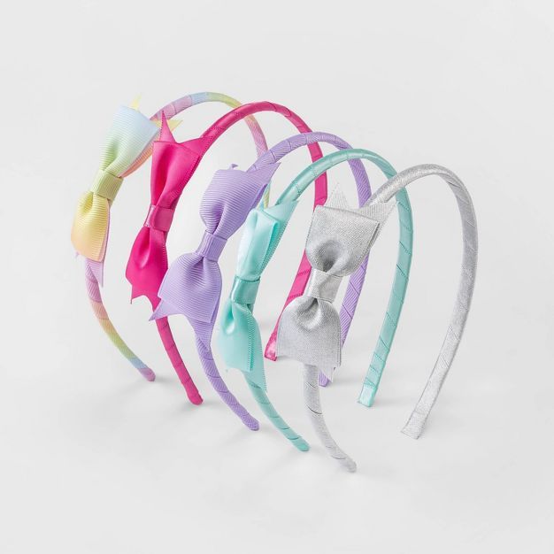 Toddler Girls' 5pk Bow Headband - Cat & Jack™ | Target