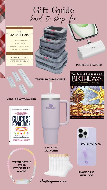 Gift ideas for everyone! People who are hard to shop for ideas!

#LTKGiftGuide