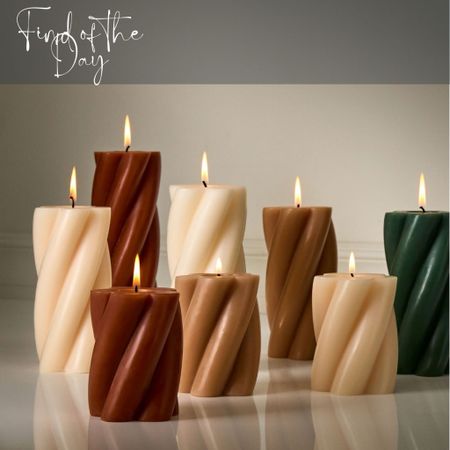 These twisted candles are a fun way of adding a playfulness to your home decor! Display these alone or as a cluster!

#LTKfindsunder50 #LTKSeasonal #LTKhome
