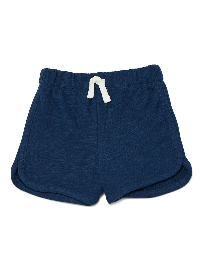 Wonder Nation Baby Boys French Terry Drawstring Shorts, Sizes 0M-24M - Walmart.com | Walmart (US)