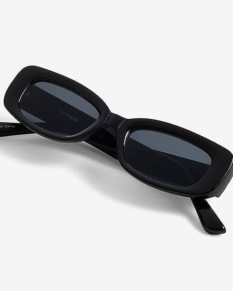 Mini Rectangle Frame Sunglasses | Express