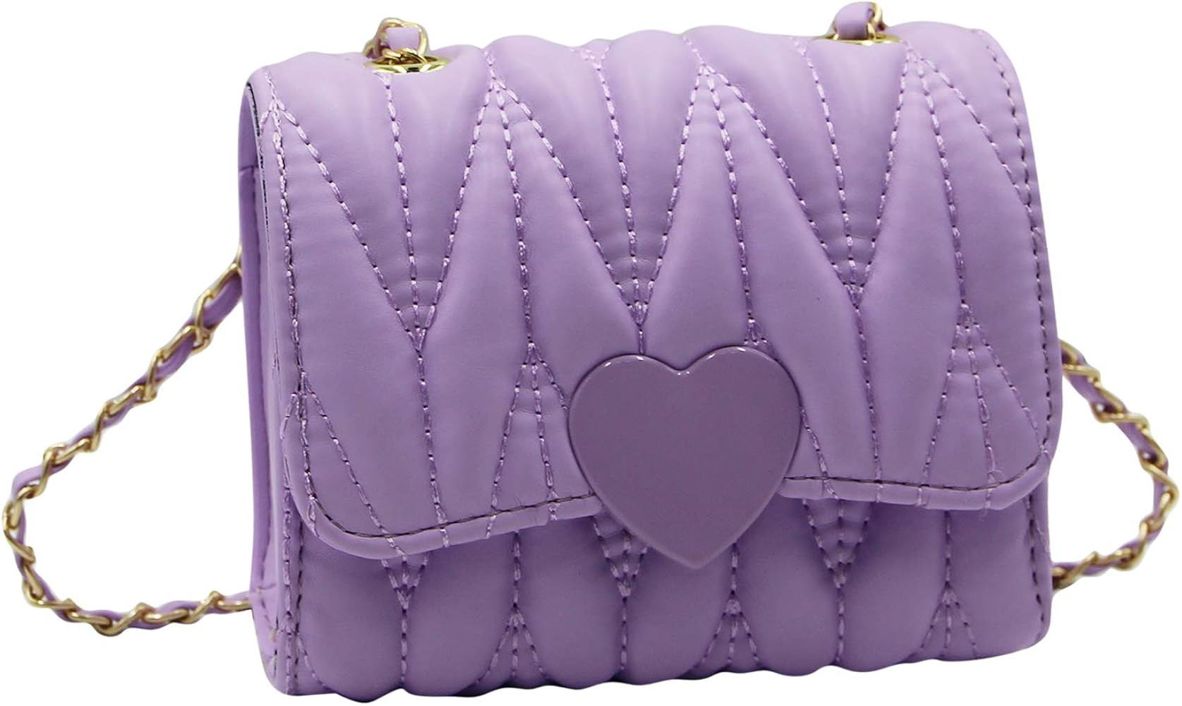 RARITYUS Crossbody Bag Chain Strap PU Leather Shoulder Bag Purse Mini Handbag for Little Girls Ki... | Amazon (US)