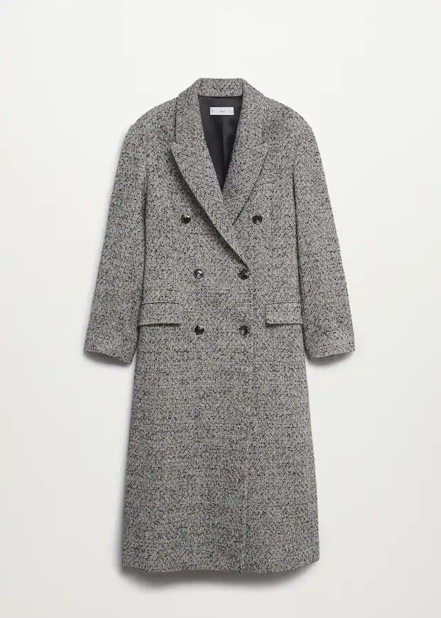 Oversize wool coat | MANGO (US)