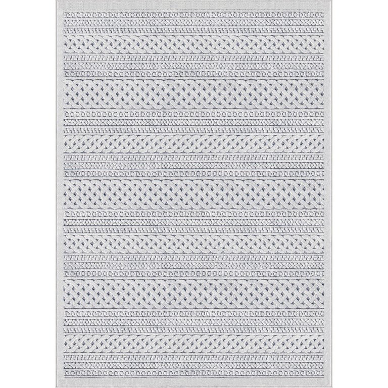 My Texas House Jessie Area Rug, Natural Gray, 5'2" x 7'6" | Walmart (US)