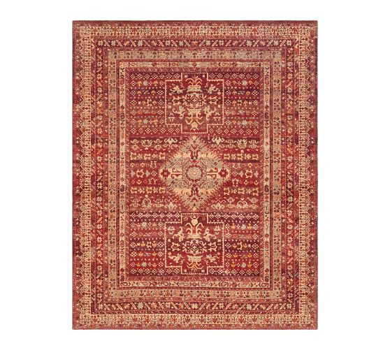 Sonya Handwoven Wool Rug | Pottery Barn (US)