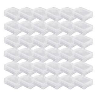 36 Pack: Clear Stacking Crayon Box by Simply Tidy™ | 4.63" x 3.25" x 1.56" | Michaels® | Michaels Stores