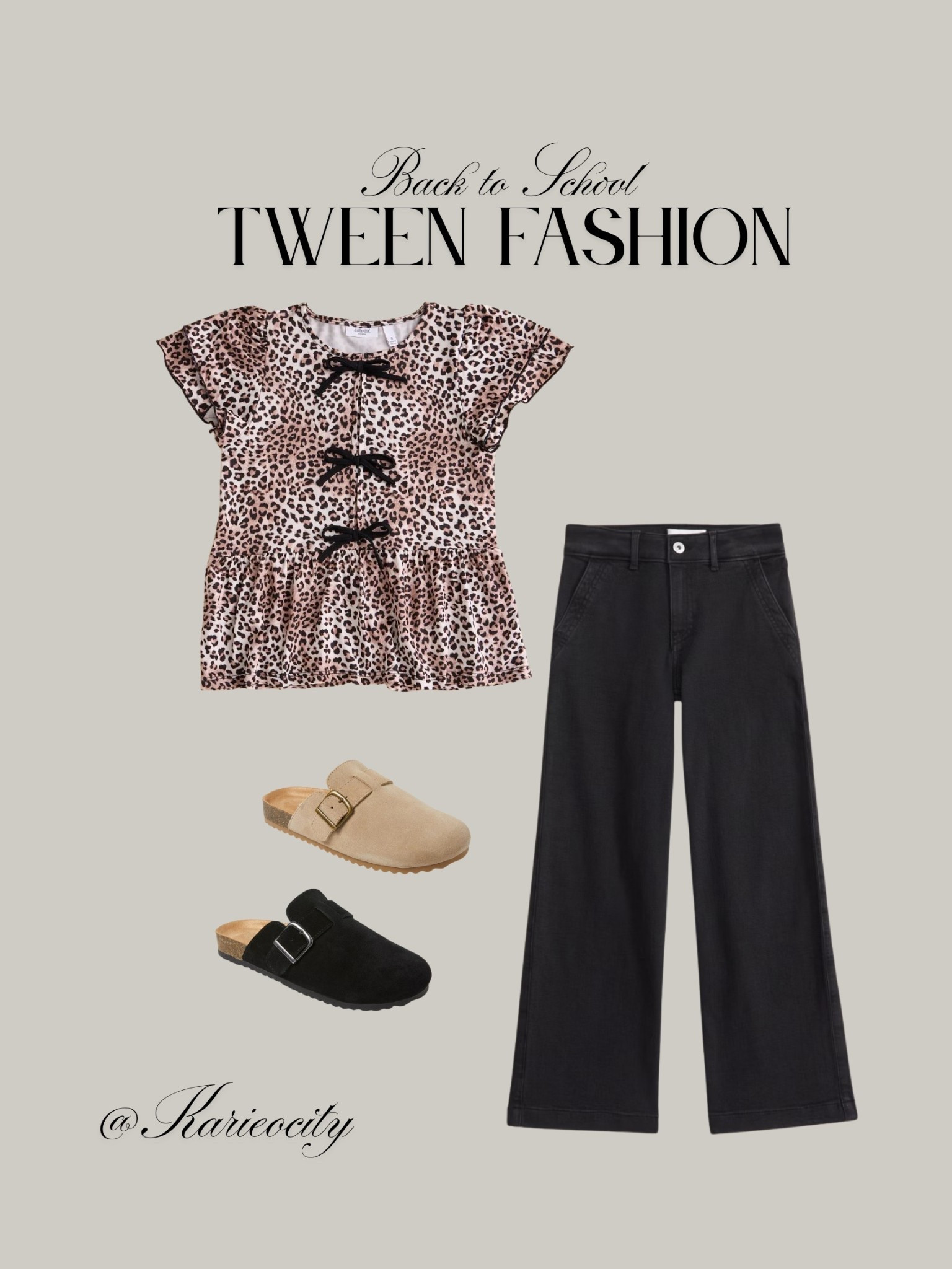 Back to School Tween Fashion 🎀

Back to School// Tween Fashion// Back to school Tween fashion// Leopard top// Abercrombie // Abercrombie Kids // Target girl shoes// Buckle 

#LTKFindsUnder100 #LTKKids #LTKFamily