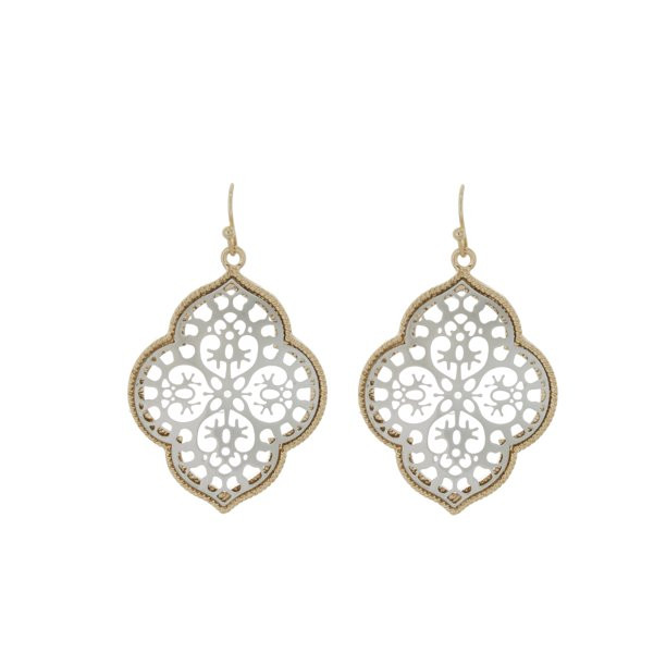 Time And Tru Filigree Drop Earrings | Walmart (US)