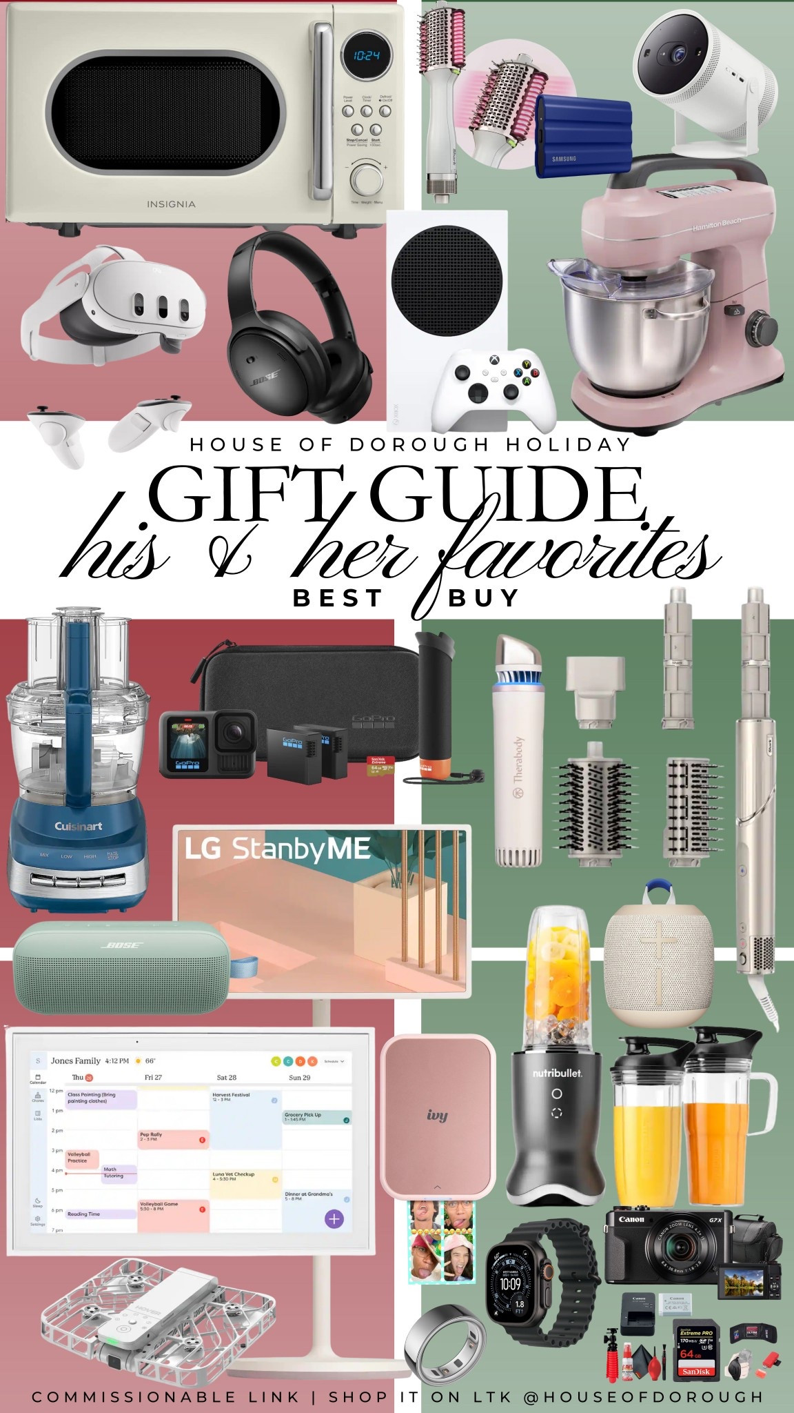 #BestBuyPartner ✨ Best Buy his and hers favorites! Big callout - our favorite Bose headphones! The one thing we can agree on! @bestbuy

Gift guides, holiday gift guides, christmas gifts, best buy favorites, home essentials, home finds, electronics, gifts for him, gifts for her

#LTKHoliday #LTKGiftGuide #LTKHome