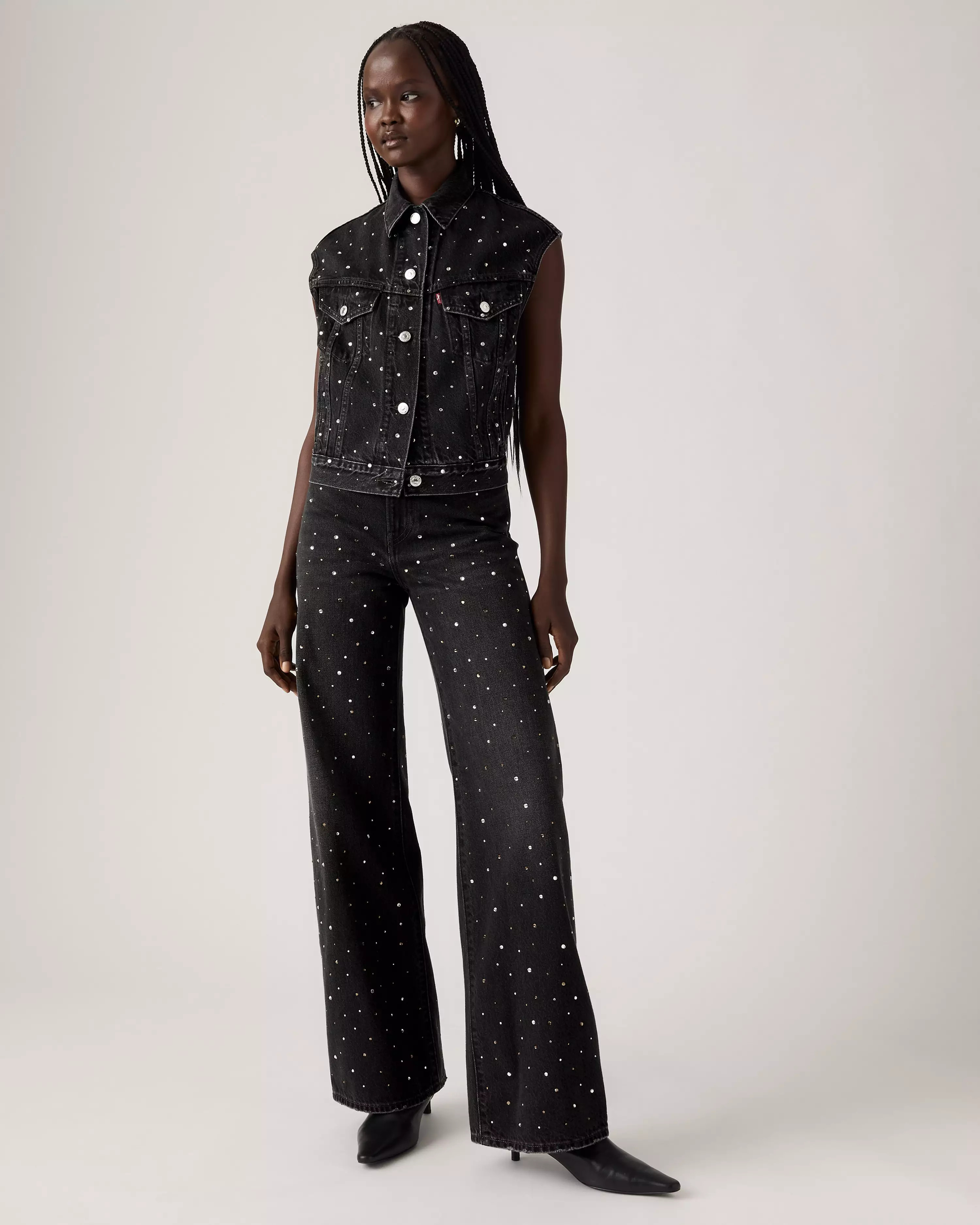 Ribcage Wide Leg Women's Jeans - Black | Levi's® US | Levi's US